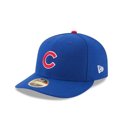Chicago Cubs Gorra | New Era MLB Authentic Collection Low Profile 59fifty Fitted Cap Mexico - Azules